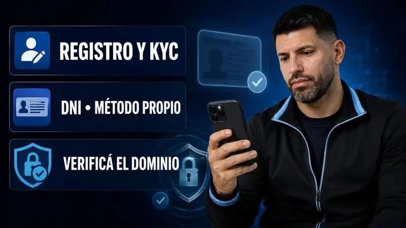 Registro, KYC, DNI y verificación del dominio Registro, KYC, DNI y verificación del dominio